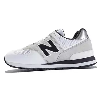 NEW BALANCE Кроссовки 574 White Black Grey