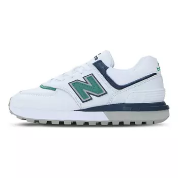 NEW BALANCE Кроссовки 574 White Navy Green Yellow