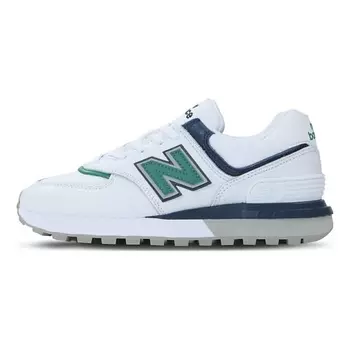 NEW BALANCE Кроссовки 574 White Navy Green Yellow