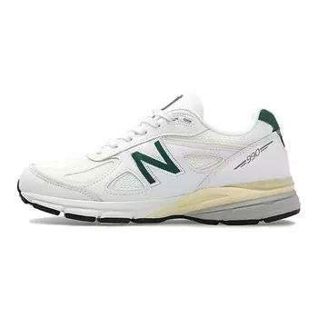 NEW BALANCE Кроссовки 990v4 MiUSA White Green