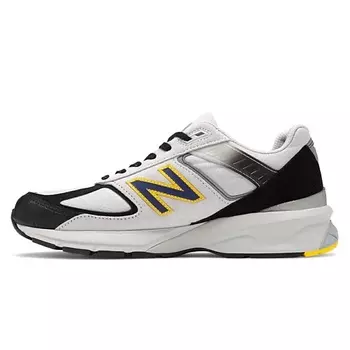 NEW BALANCE Кроссовки 990v5 Silver Black Yellow