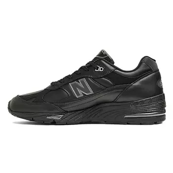 NEW BALANCE Кроссовки 991 Leather Black Grey