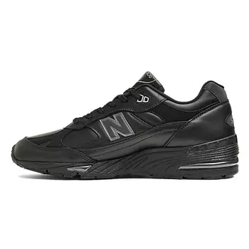 NEW BALANCE Кроссовки 991 Leather Black Grey