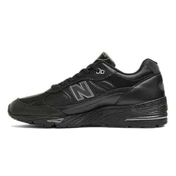 NEW BALANCE Кроссовки 991 MiUK Leather Black Grey