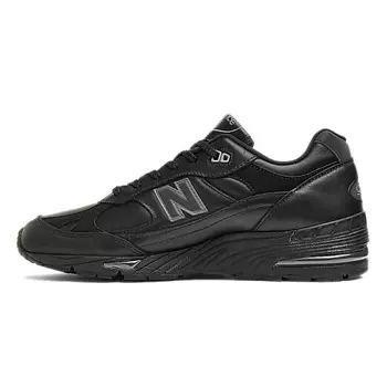 NEW BALANCE Кроссовки 991 MiUK Leather Black Grey