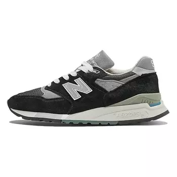 NEW BALANCE Кроссовки 998 MiUSA Black Silver