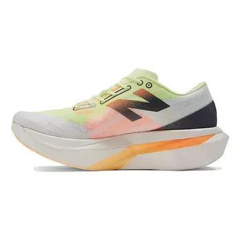 NEW BALANCE Кроссовки FuelCell SuperComp Elite V4 White Bleached Lime Glo Hot Mango