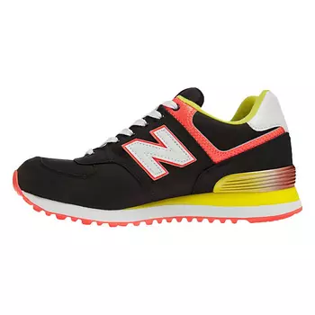 NEW BALANCE Кроссовки NB 574 Cushioning Anti-Slip And Wear-Resistant Black Yellow