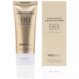 NEXTBEAU Освежающий ББ крем с золотом
