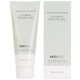 NEXTBEAU Успокаивающий отшелушивающий гель с маслом семян конопли 100.0