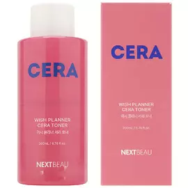 NEXTBEAU Успокаивающий тонер с керамидами для чувствительной кожи 200.0