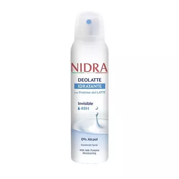 NIDRA Дезодорант аэрозоль увлажняющий с молочными протеинами 150.0
