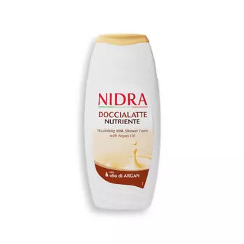 NIDRA Пена-молочко для душа с аргановым маслом питательная 300.0