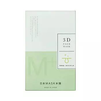 NIHON Тканевая 3D маска "Чистая кожа" против загрязненных и расширенных пор