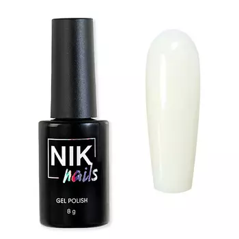 NIK NAILS Гель-лак для ногтей нюдовый Farfor