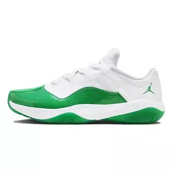 NIKE Кроссовки 11 Low White Lucky Green для женщин
