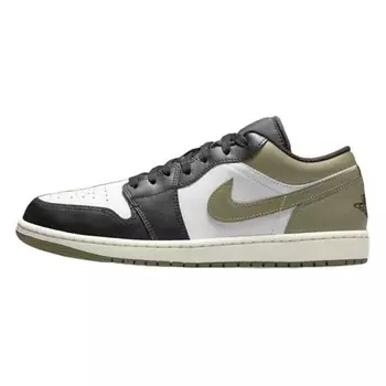 NIKE Кроссовки 1 Low Black Toe Medium Olive