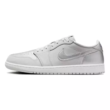 NIKE Кроссовки 1 Low OG Metallic Silver
