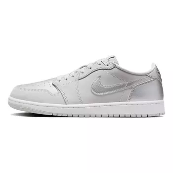NIKE Кроссовки 1 Low OG Metallic Silver