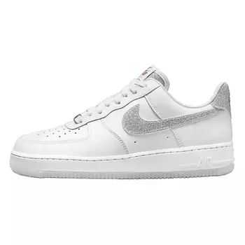 NIKE Кроссовки Air Force 1 Low 07 LX Glitter Swoosh White