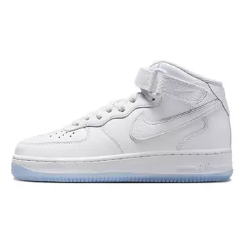 NIKE Кроссовки Air Force 1 Mid White Snakeskin Ice