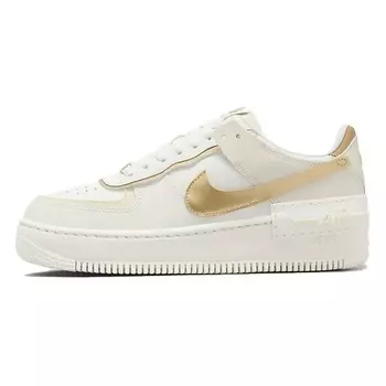 NIKE Кроссовки Air Force 1 Shadow Sail Metallic Gold