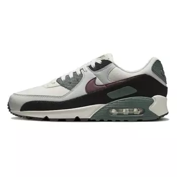 NIKE Кроссовки Air Max 90 Burgundy Crush Vintage Green