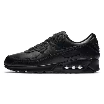 NIKE Кроссовки Air Max 90 Leather Triple Black