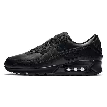 NIKE Кроссовки Air Max 90 Leather Triple Black