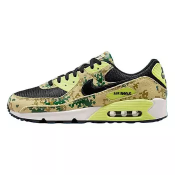 NIKE Кроссовки Air Max 90 Premium Team Gold Light Lemon Twist Phantom Black