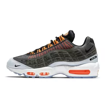 NIKE Кроссовки Air Max 95 Kim Jones Black Total Orange
