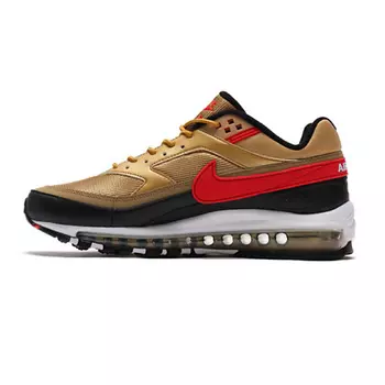 NIKE Кроссовки Air Max 97 Bw Metallic Gold University Red Black