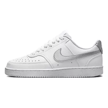 NIKE Кроссовки Court Vision 1 Low Next Nature White Metallic Silver Womens