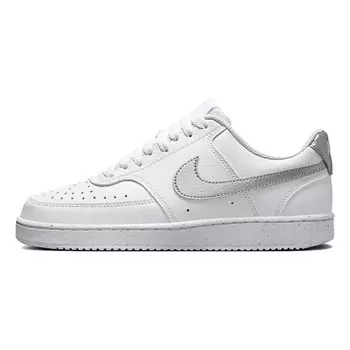 NIKE Кроссовки Court Vision 1 Low Next Nature White Metallic Silver Womens