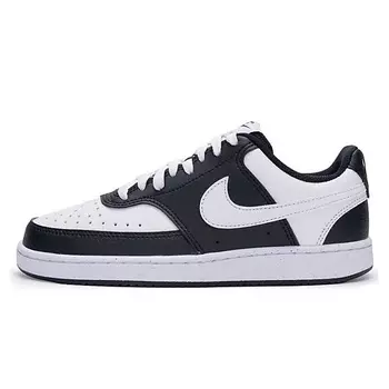 NIKE Кроссовки Court Vision Low Next Nature Black White Womens
