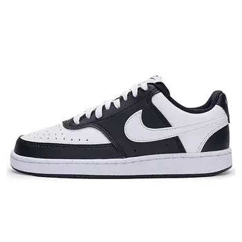 NIKE Кроссовки Court Vision Low Next Nature Black White Womens