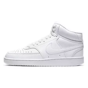 NIKE Кроссовки Court Vision Mid Triple White