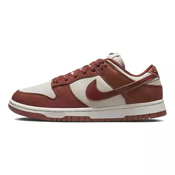 NIKE Кроссовки Dunk Low LX Light Orewood Brown Rugged Orange