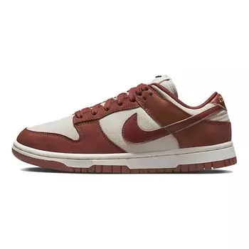 NIKE Кроссовки Dunk Low LX Light Orewood Brown Rugged Orange
