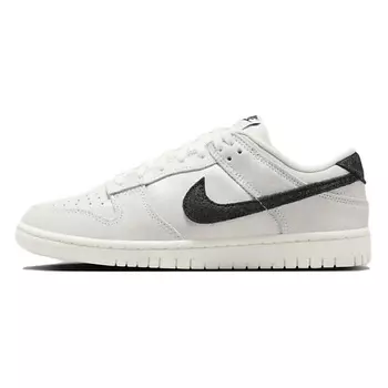 NIKE Кроссовки Dunk Low Se White Black Team Red