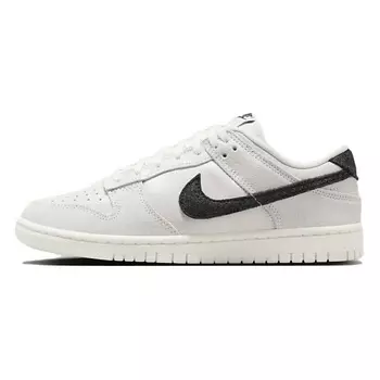 NIKE Кроссовки Dunk Low Se White Black Team Red
