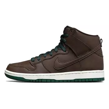 NIKE Кроссовки Sb Dunk High Baroque Brown Vegan Leather