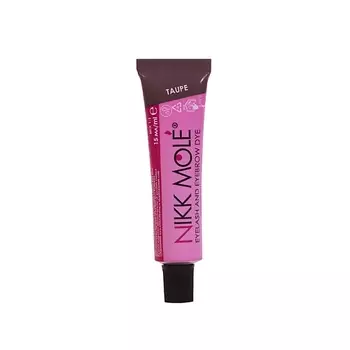 NIKK MOLE краска для бровей и ресниц - коричневый