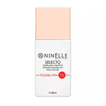 NINELLE Тональный крем-флюид с эффектом здорового сияния Selecto
