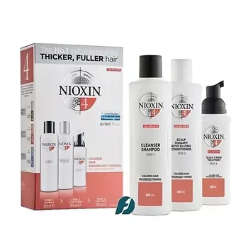 NIOXIN Набор для окрашенных истонченных волос SYSTEM 4