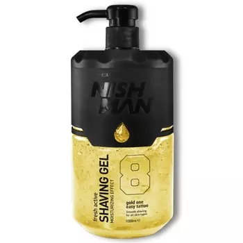 NISHMAN Гель для бритья 07 Gold One Easy Tattoo 1000.0