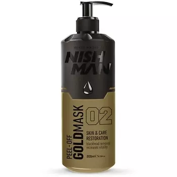 NISHMAN Маска для лица GOLD PEEL-OFF MASK золотая 200.0