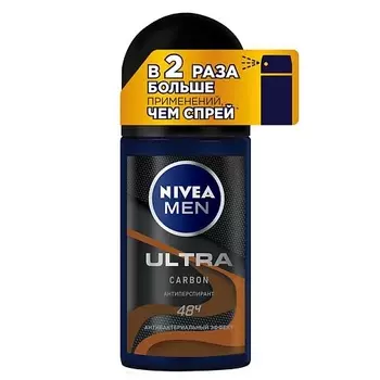 NIVEA Антиперспирант ULTRA CARBON ролик