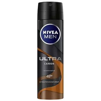 NIVEA MEN Дезодорант-антиперспирант спрей "ULTRA Carbon"