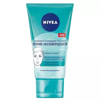 NIVEA Ежедневный очищающий гель-скраб против несовершенств
